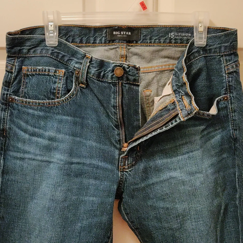 Big Star Slim Straight Jeans 33R - Picture 4 of 12